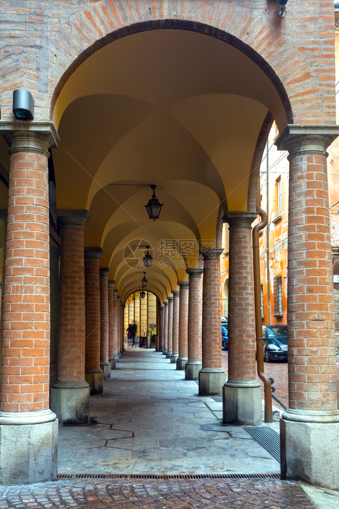 众所熟知的香肠拱门景象Italy图片