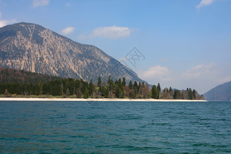 大山湖意大利多洛米特人图片