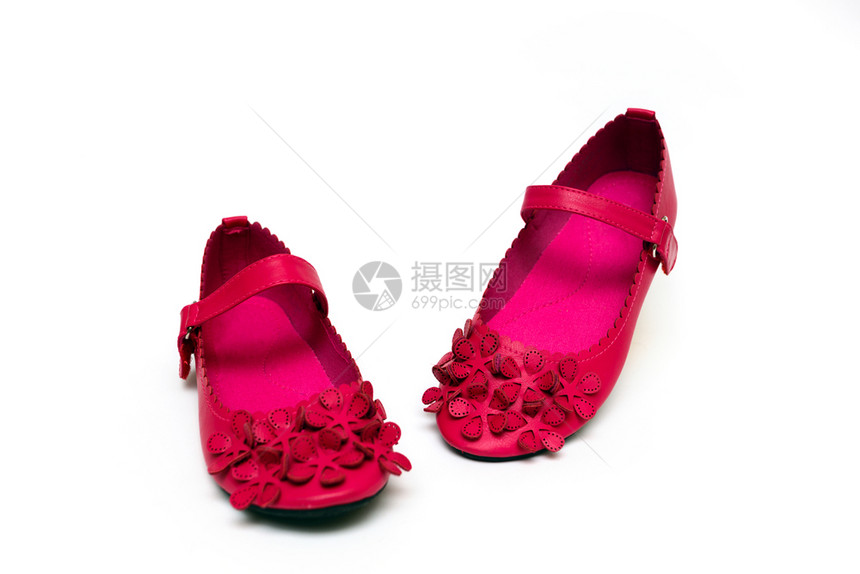 漂亮的红色鞋子图片