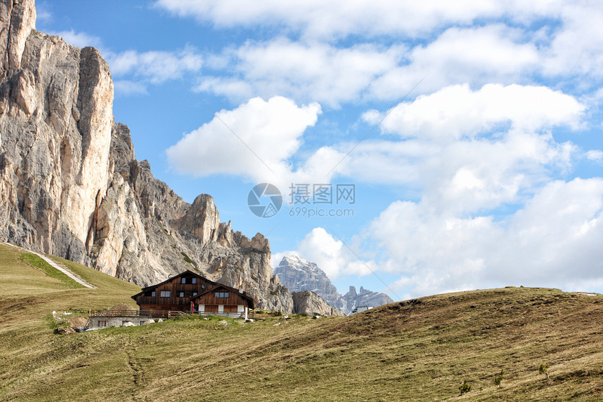 意大利山脉帕索焦阿尔卑斯山图片