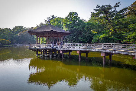 乌基米多寺庙日落高清图片