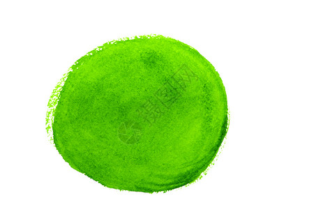 绿色抽象圆形中风图片