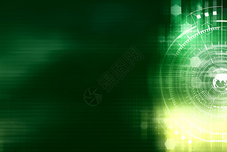 医疗绿色分子网络连接技术概念背景抽象绿色背景或可用于网站横幅和背景背景