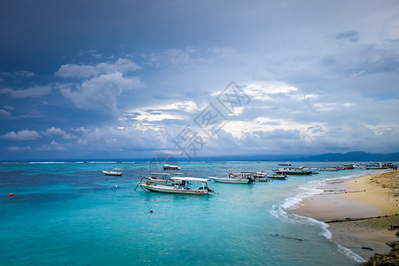 在巴利岛印地安布利印地安的海滩高清图片