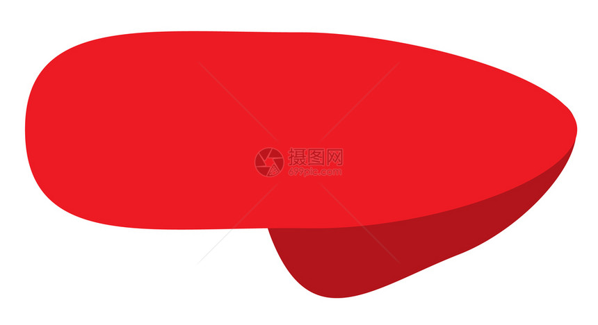 红丝带条的古代标志白色背景的红丝带条纹图片