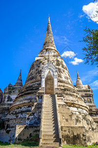 菲特森泰国大城府的佛寺泰国大城府的佛寺背景