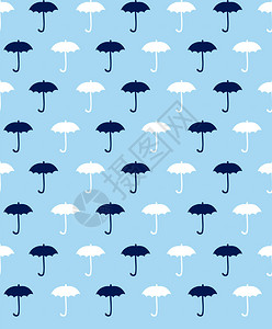 雨伞平铺背景图片