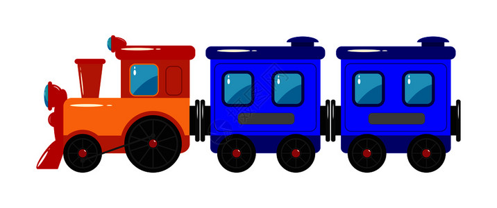 卡通儿童玩具火车图片