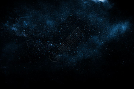 星系和带有气体组星云的空间高清图片