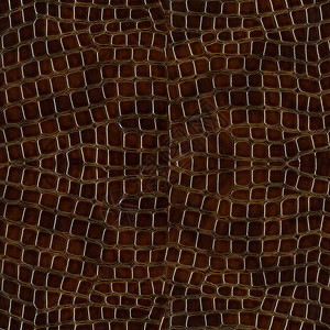 棕褐鳄鱼皮的天然背景作为一种无缝模式背景图片