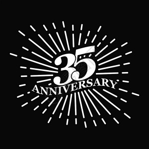 2009年基尔周庆祝35年的周纪念平板设计插画