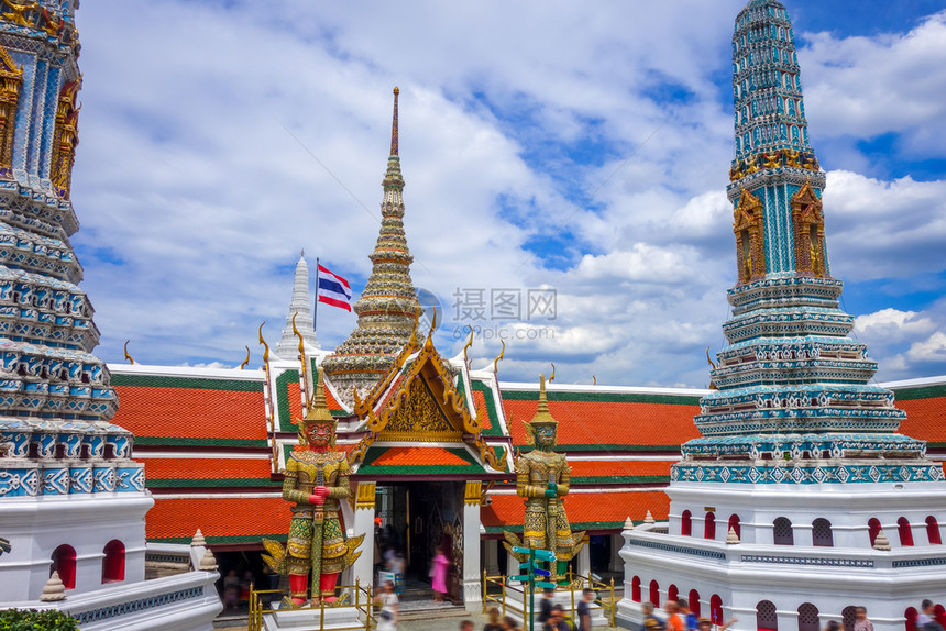 泰国曼谷大皇宫综合地标泰国曼谷大皇宫图片