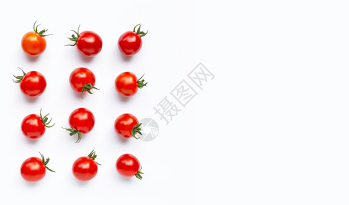 红色的小番茄视图图片