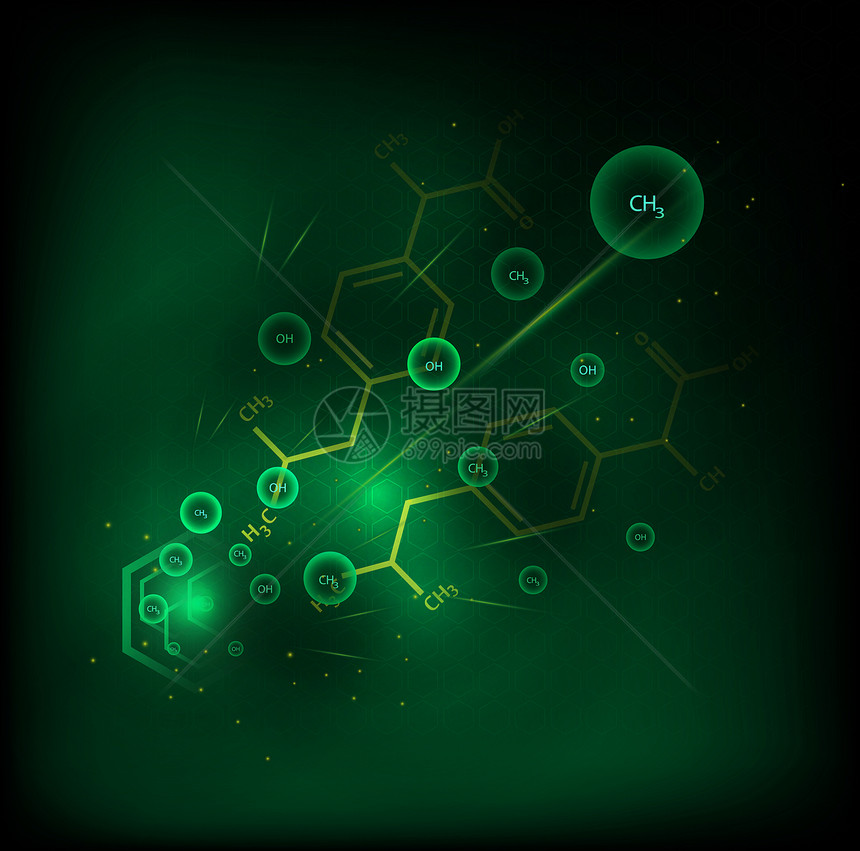 技术背景化学公式图片