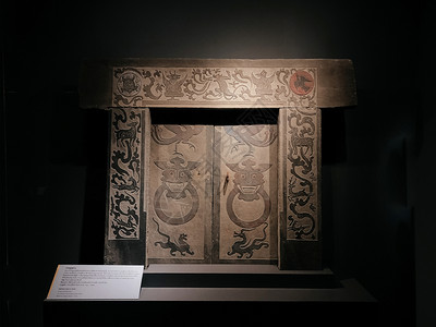 2019年月4日 019年邦科克泰兰-琴圣光天皇墓石门背景图片