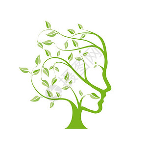树头绿色生态思维设计图片
