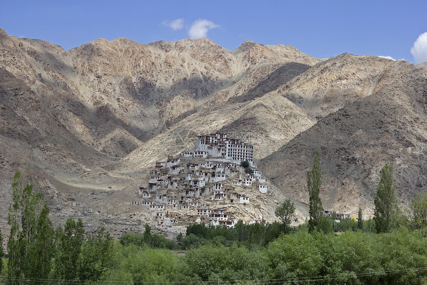 化学修道院或古帕是164年的佛教修道院Jamu和KshirInda图片