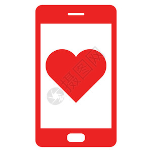 心脏和智能手机图片