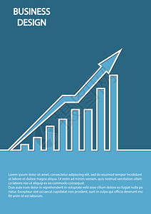 财务报告销售计划或业绩的背景简单设计图片