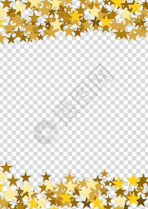 带有复制空间的圣诞节装饰金星模板在空背景上用于定制海报一张卡片封面图片