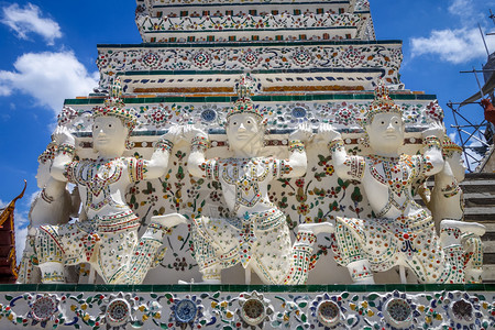 泰国曼谷的佛寺泰国曼谷的古寺图片