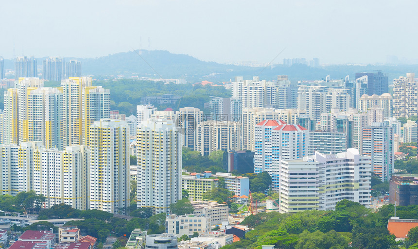 察纳波尔公寓楼的景象图片