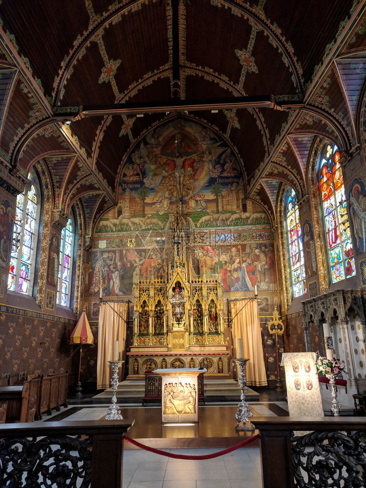 比利时布鲁日圣血大教堂图片