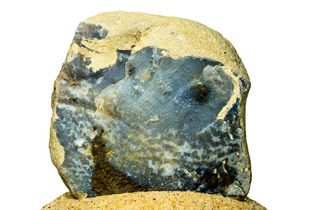 咸海的蓝色石英高清图片