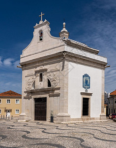 圣堂外的SaoGncliho在Prtugal的Aveiro守护神图片