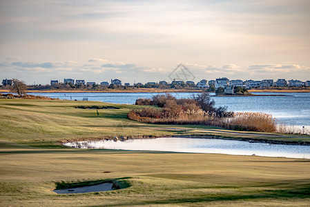 霍德岛高尔夫俱乐部风景高清图片