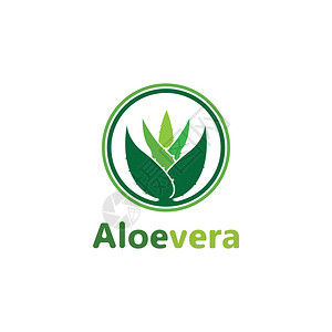 aloevra标志矢量说明模板设计图片