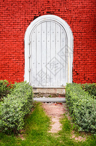 红砖门图片