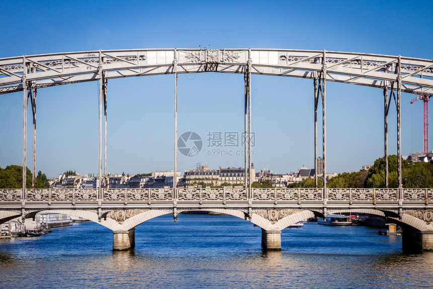 austerliz空运客地铁桥法国巴黎郎图片