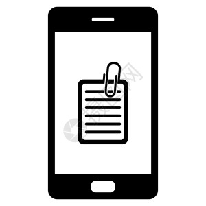 文档和智能手机图片