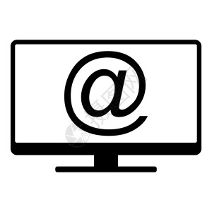 电子邮件符号和屏幕图片
