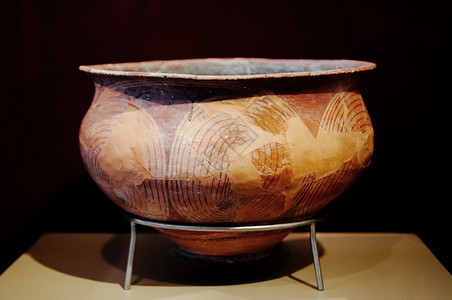 2019年4月2日泰兰古代陶瓷和史前战场展览背景图片