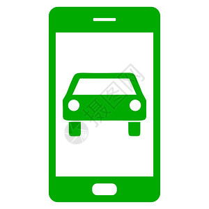 汽车和智能手机待机图背景图片
