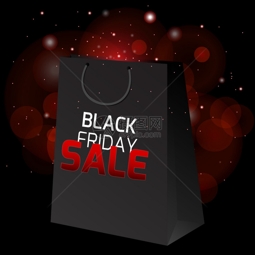 黑色星期五销售并配有购物包和设计你的火花黑色星期五销售配有购物包和Y的火花图片