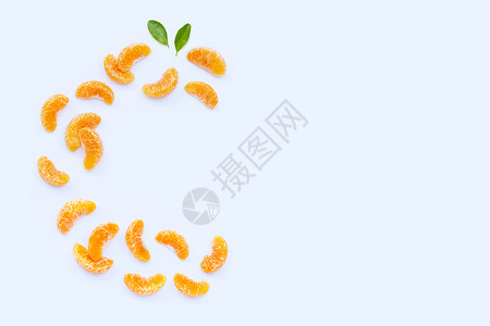 白底柑橘水果制成的白底柑橘品高维生素c字母图片