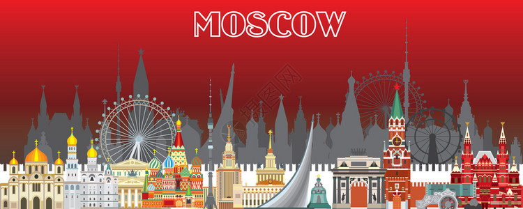莫斯科城市建筑图片