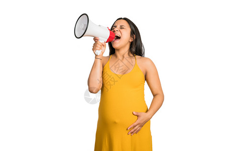 怀孕生育和促销广告概念图片