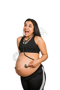 怀孕生活方式和母概念图片