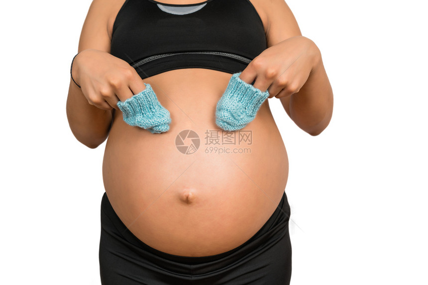 期待宝宝出生的孕妈妈图片