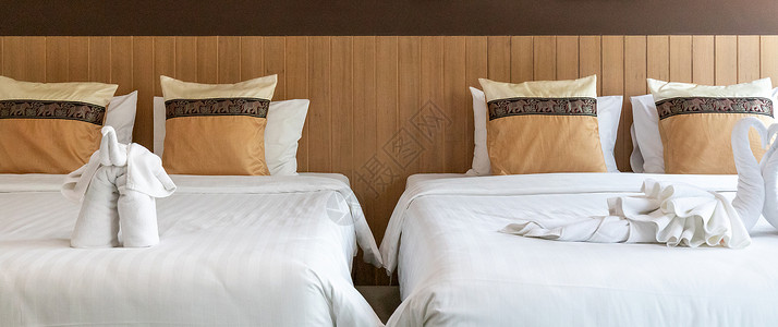 泰传统风格的房间布置背景图片