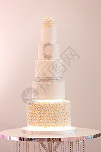 婚礼蛋糕上的刀庆祝食物高清图片