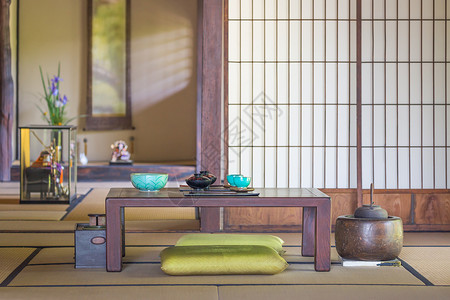 传统的内地日本餐厅和其他房间图片