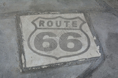 古代6号公路标志背景图片