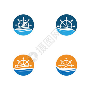 船透明图素材船舶轮转方向图符号矢量标插插画