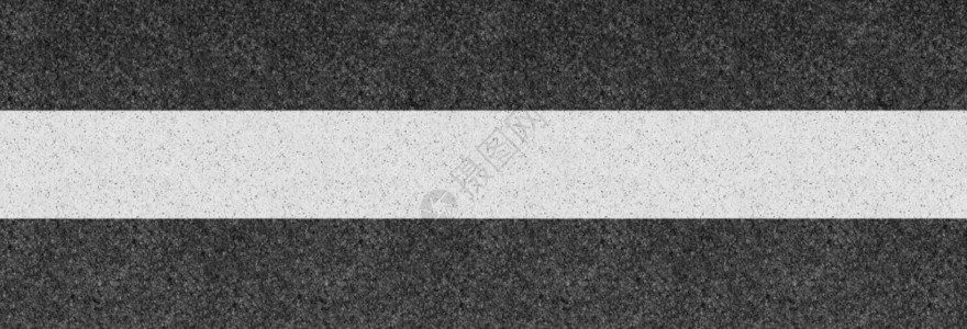 黑色沥青背景纹理带有水平白线横幅黑色沥青背景纹理带有白线图片