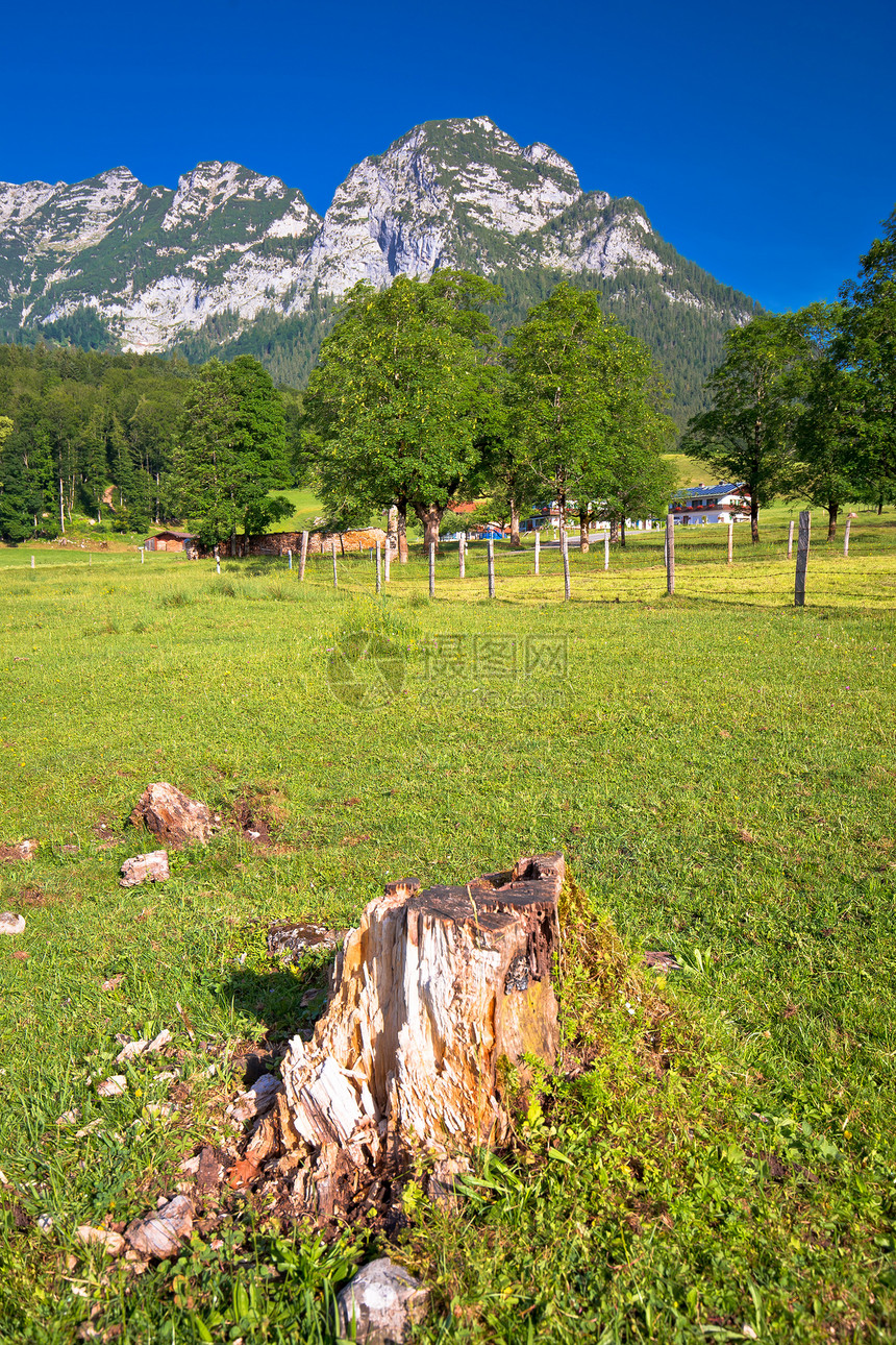 伯尔赫提斯加登阿卑山区域风景巴伐利亚地区图片